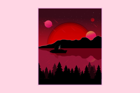 Download Dark Forest Illustration Design - Design Collection
